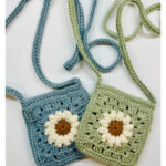 Daisy Crossbody Purse Crochet Pattern