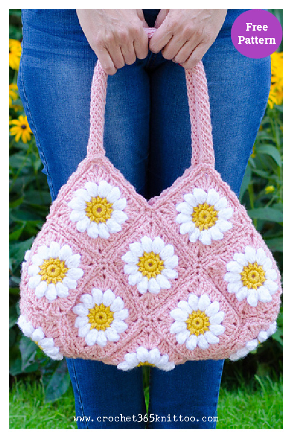 Daisy Mae Bag Free Crochet Pattern