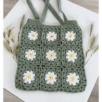 Daisy Tote Bag Crochet Pattern