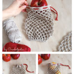 Easy Produce Bag Free Crochet Pattern