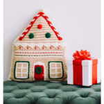 Enchanted Gingerbread Dreams Pillow Free Crochet Pattern
