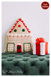 4 House Pillow Crochet Patterns