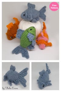 Friday the Fish Amigurumi Free Crochet Pattern