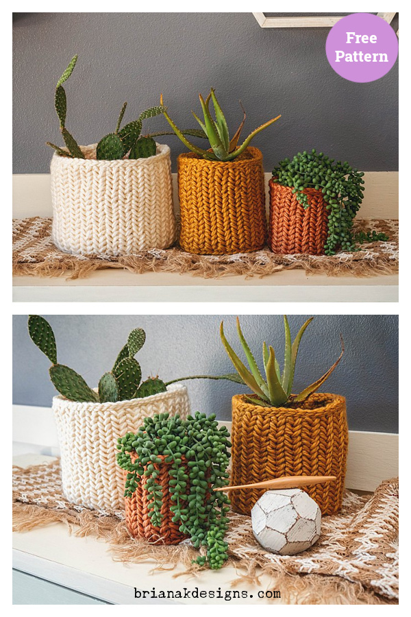 Herringbone Basket Free Crochet Pattern