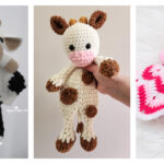 Hug Me Cow Lovey Free Crochet Pattern