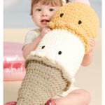 Ice Cream Cone Toy Free Crochet Pattern