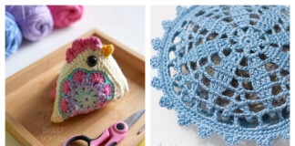 Lavender Sachet Crochet Patterns