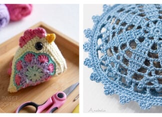 Lavender Sachet Crochet Patterns