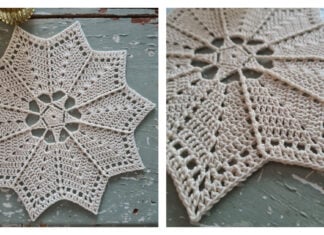 Little Star Mandala Free Crochet Pattern