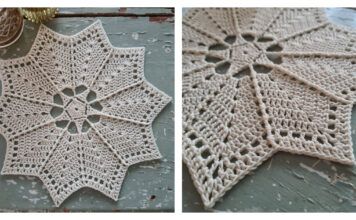 Little Star Mandala Free Crochet Pattern