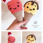 Melty the Ice Cream Free Crochet Pattern