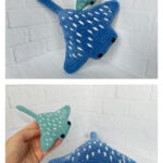 Ocean Nursery Toy Stingray Crochet Pattern