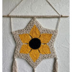 Sunflower Wall Hanging Crochet Pattern