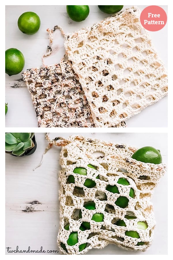 The Terra Produce Bag Free Crochet Pattern