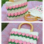 Tulip Tote Bag Crochet Pattern