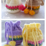 Tulip Wrist Purse Free Crochet Pattern