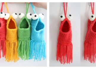 Yip Yips Hanging Basket Free Crochet Patterns