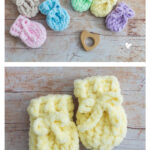 Baby Mitts Free Crochet Pattern and Video Tutorial