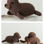 Baby Walrus Wally Free Crochet Pattern