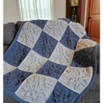 Cabled Blooms Blanket Free Crochet Pattern and Video Tutorial