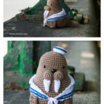 Caterino the Amigurumi Sailor Walrus Crochet Pattern