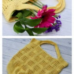 Sunny Day Market Bag Free Crochet Pattern and Video Tutorial