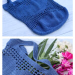 Sweetheart Market Bag Free Crochet Pattern and Video Tutorial