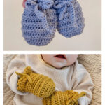 The Augie Baby Mittens Crochet Pattern