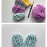 Thumbless Baby Mittens Crochet Pattern