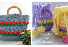 Tulip Stitch Bag Crochet Patterns