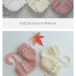 Unisex Puff Perfection Mittens Crochet Pattern