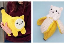 Banana Cat Amigurumi Crochet Patterns