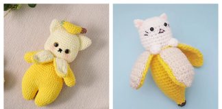 Banana Cat Amigurumi Crochet Patterns