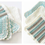 Brookside Cottage Crunch Dishcloth Free Crochet Pattern and Video Tutorial