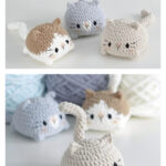 Bun Cat Amigurumi Crochet Pattern