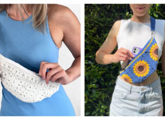 Crossbody Bum Bag Crochet Patterns