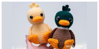 Daphne the Duck Amigurumi Free Crochet Pattern