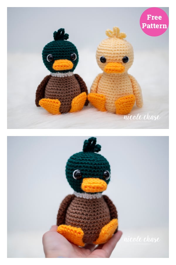 Daphne the Duck Amigurumi Free Crochet Pattern