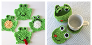 Frog Coasters Crochet Patterns