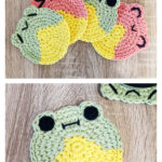 Froggy Coasters Crochet Pattern