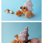 Hettie The Hermit Crab Crochet Pattern