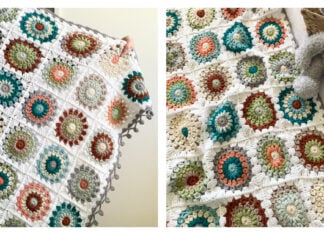 Island Time Baby Blanket Free Crochet Pattern