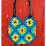 Marguerite Granny Bag Free Crochet Pattern