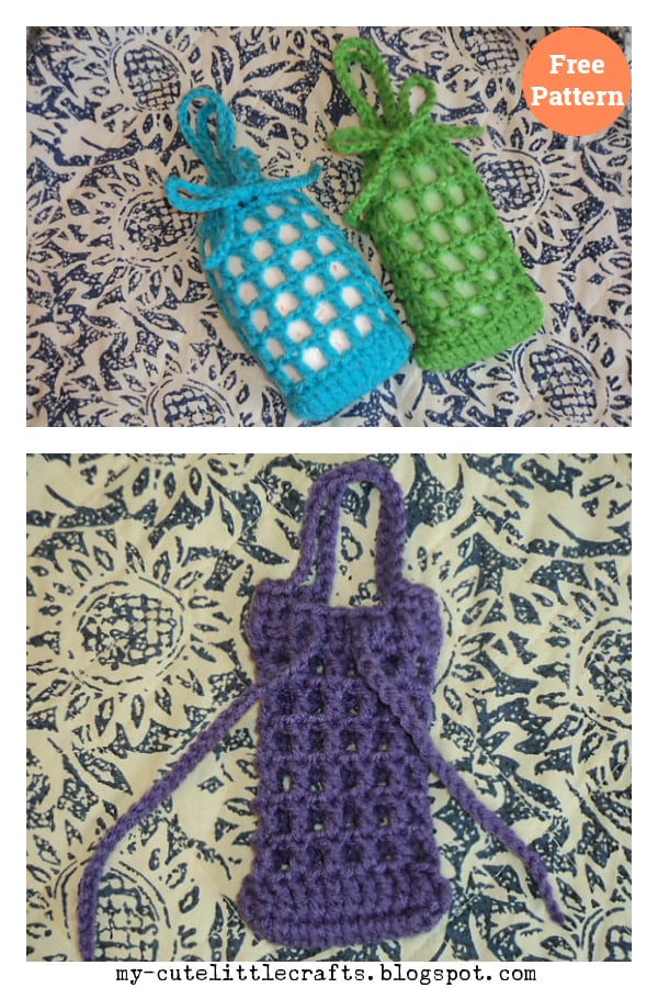Net Soap Saver and Body Scrubber Free Crochet Pattern
