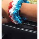 Patriotic Bracelet Free Crochet Pattern