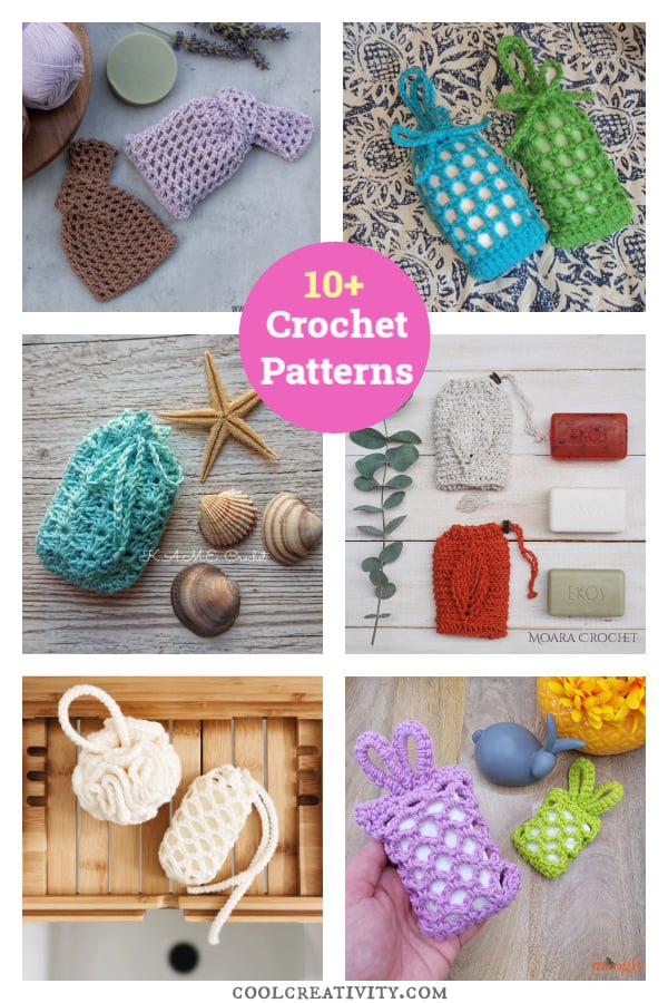 Soap Saver Pouch Crochet Patterns