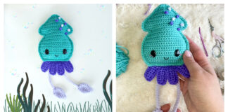 Squid Amigurumi Free Crochet Pattern