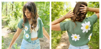 The Daisy Day Cardigan Free Crochet Pattern