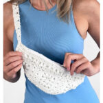 Tulip Square Bum Bag Free Crochet Pattern and Video Tutorial