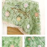 Wildflower Blanket Free Crochet Pattern